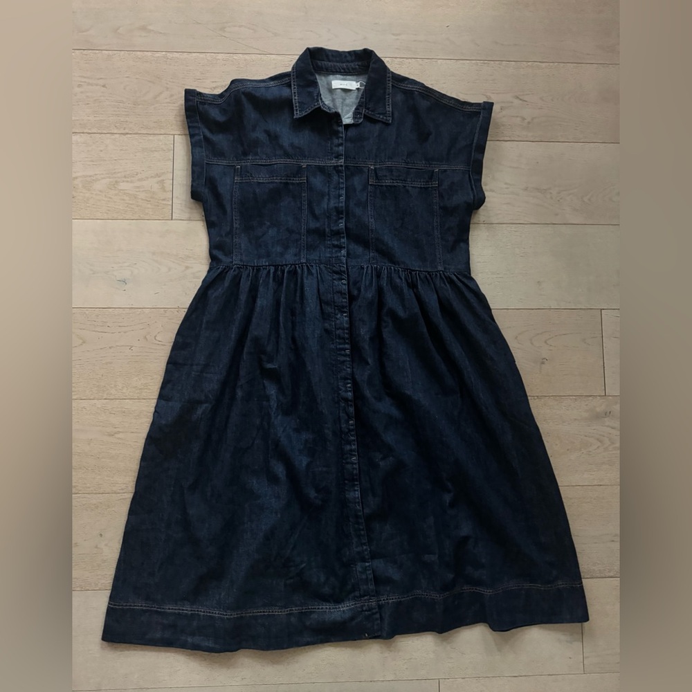 NWT Maye Harper Denim Midi Dress XL - Picture 6 of 12